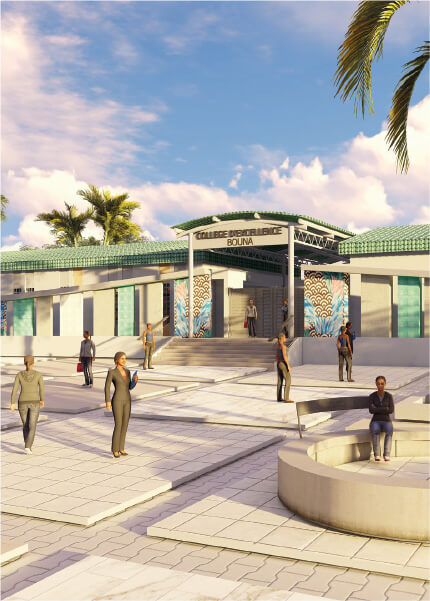 Projet de construction de Collège d’excellence à Cote d’ivoire